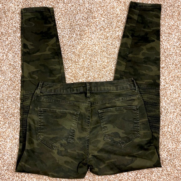 Zara Basic Camo Denim